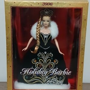 2006 Holiday Barbie Doll by Bob Mackie NIB